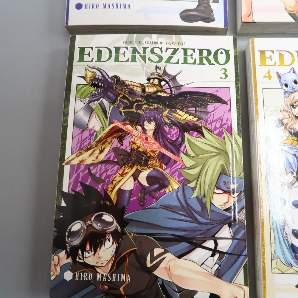 Edens Zero Volumes 1-4 by Hiro Mashima Kodansha Comics Manga Book Lot
